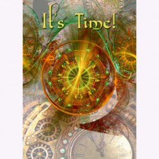 FRACTALIZATION GREETING CARD Its Time